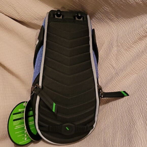 NEW ROCKBROS ROCK BROS cycling bike bicycle BLUE BLACK saddle bag RAINPROOF NWT - Picture 10 of 16